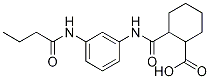 2-{[3-(BUTYRYLAMINO)ANILINO]-CARBONYL}CYCLOHEXANECARBOXYLIC ACID CAS#: 925576-29-0