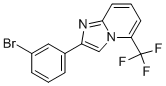 2-(3-Bromo-phenyl)-5-trifluoromethyl-imidazo[1,2-a]pyridine CAS#: 944580-82-9