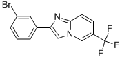 2-(3-Bromo-phenyl)-6-trifluoromethyl-imidazo[1,2-a]pyridine CAS#: 944580-87-4