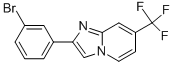 2-(3-Bromo-phenyl)-7-trifluoromethyl-imidazo[1,2-a]pyridine CAS#: 944580-93-2