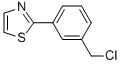 2-[3-(CHLOROMETHYL)PHENYL]-1,3-THIAZOLE CAS#: 906352-60-1