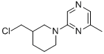 2-[3-(CHLOROMETHYL)PIPERIDINO]-6-METHYLPYRAZINE CAS#: 937795-92-1