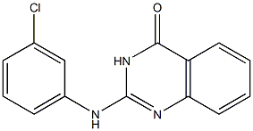 2-((3-Chlorophenyl)amino)quinazolin-4(3H)-one CAS#: 900490-21-3