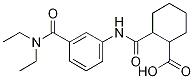 2-({3-[(DIETHYLAMINO)CARBONYL]ANILINO}CARBONYL)-CYCLOHEXANECARBOXYLIC ACID CAS#: 940218-13-3