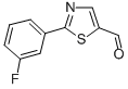 2-(3-FLUOROPHENYL)THIAZOLE-5-CARBALDEHYDE CAS#: 914348-84-8