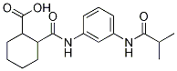2-{[3-(ISOBUTYRYLAMINO)ANILINO]-CARBONYL}CYCLOHEXANECARBOXYLIC ACID CAS#: 925610-26-0