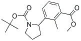 2-(3-METHOXYCARBONYL-2-METHYL-PHENYL)-PYRROLIDINE-1-CARBOXYLIC ACID TERT-BUTYL ESTER CAS#: 914299-22-2