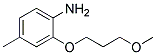 2-(3-METHOXYPROPOXY)-4-METHYLANILINE CAS#: 946716-26-3