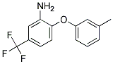 2-(3-METHYLPHENOXY)-5-(TRIFLUOROMETHYL)ANILINE CAS#: 937596-42-4