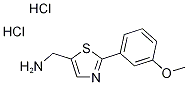 {[2-(3-Methoxyphenyl)-1,3-thiazol-5-yl]-methyl}amine dihydrochloride CAS#: 915923-85-2