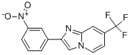 2-(3-Nitro-phenyl)-7-trifluoromethyl-imidazo[1,2-a]pyridine CAS#: 944580-97-6