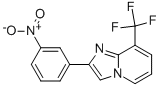 2-(3-Nitro-phenyl)-8-trifluoromethyl-imidazo[1,2-a]pyridine CAS#: 944581-04-8