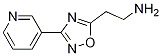 2-(3-PYRIDIN-3-YL-1,2,4-OXADIAZOL-5-YL)ETHANAMINE CAS#: 915924-57-1