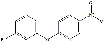 2-(3-bromophenoxy)-5-nitropyridine CAS#: 927633-83-8