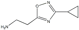 2-(3-cyclopropyl-1,2,4-oxadiazol-5-yl)ethanamine(SALTDATA: HCl) CAS#: 952283-54-4