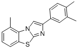 2-(3,4-DIMETHYLPHENYL)-5-METHYLIMIDAZO[2,1-B]BENZOTHIAZOLE CAS#: 940399-58-6