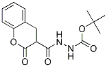 2-[(3,4-Dihydro-2-oxo-2H-1-benzopyran-3-yl)carbonyl]hydrazinecarboxylic Acid 1,1-DiMethylethyl Ester CAS#: 908230-99-9
