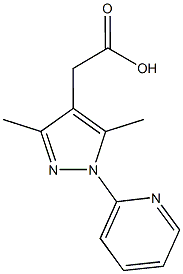 2-(3,5-Dimethyl-1-(pyridin-2-yl)-1H-pyrazol-4-yl)acetic acid CAS#: 926271-74-1