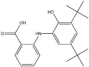 2-((3,5-di-tert-butyl-2-hydroxyphenyl)amino)benzoic acid CAS#: 953018-05-8