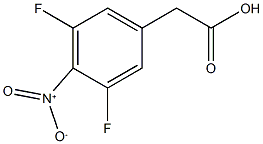 2-(3,5-difluoro-4-nitrophenyl)acetic acid CAS#: 932373-91-6