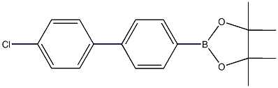 2-[4-(4-chlorophenyl)phenyl]-4,4,5,5-tetramethyl-1,3,2-dioxaborolane CAS#: 942589-53-9