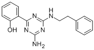 2-(4-AMINO-6-[(2-PHENYLETHYL)AMINO]-1,3,5-TRIAZIN-2-YL)PHENOL CAS#: 98247-77-9