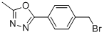 2-[4-(BROMOMETHYL)PHENYL]-5-METHYL-1,3,4-OXADIAZOLE CAS#: 946409-17-2