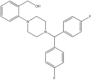 2-{4-[Bis(4-fluorophenyl)methyl]piperazinyl}benzyl alcohol CAS#: 914349-61-4