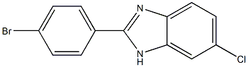 2-(4-BroMophenyl)-5-chlorobenziMidazole, 95% CAS#: 946386-78-3