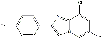 2-(4-BroMophenyl)-6,8-dichloroiMidazo[1,2-a]pyridine CAS#: 940423-76-7