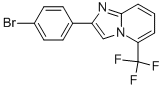 2-(4-Bromo-phenyl)-5-trifluoromethyl-imidazo[1,2-a]pyridine CAS#: 944580-81-8