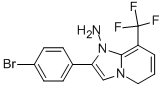 2-(4-Bromo-phenyl)-8-trifluoromethyl-imidazo[1,2-a]pyridineamine CAS#: 944581-00-4