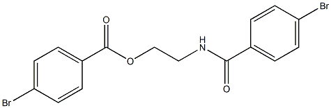 2-(4-Bromobenzoyloxy)ethyl 4-bromobenzamide CAS#: 951885-58-8