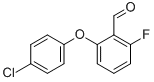 2-(4-CHLORO-PHENOXY)-6-FLUORO-BENZALDEHYDE CAS#: 902836-82-2