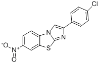 2-(4-CHLOROPHENYL)-7-NITROIMIDAZO[2,1-B]BENZOTHIAZOLE CAS#: 940399-30-4