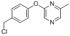 2-[4-(Chloromethyl)phenoxy]-6-methylpyrazine CAS#: 921939-00-6
