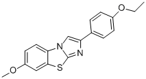 2-(4-ETHOXYPHENYL)-7-METHOXYIMIDAZO[2,1-B]BENZOTHIAZOLE CAS#: 940392-07-4