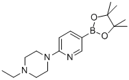 2-(4-ETHYL-PIPERAZIN-1-YL)PYRIDINE-5-BORONIC ACID PINACOL ESTER CAS#: 940285-00-7