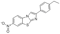 2-(4-ETHYLPHENYL)-7-NITROIMIDAZO[2,1-B]BENZOTHIAZOLE CAS#: 940399-38-2