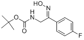 [2-(4-FLUORO-PHENYL)-2-HYDROXYIMINO-ETHYL]-CARBAMIC ACID TERT-BUTYL ESTER CAS#: 912762-56-2