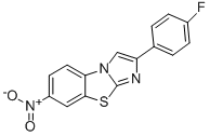 2-(4-FLUOROPHENYL)-7-NITROIMIDAZO[2,1-B]BENZOTHIAZOLE CAS#: 940438-56-2