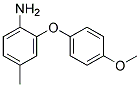 2-(4-METHOXYPHENOXY)-4-METHYLANILINE CAS#: 946716-51-4