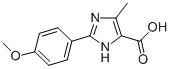 2-(4-METHOXYPHENYL)-5-METHYL-3H-IMIDAZOLE-4-CARBOXYLIC ACID CAS#: 933694-27-0