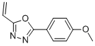 2-(4-METHOXYPHENYL)-5-VINYL-1,3,4-OXADIAZOLE CAS#: 935742-99-7