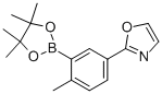 2-[4-METHYL-3-(4,4,5,5-TETRAMETHYL-1,3,2-DIOXABOROLAN-2-YL)PHENYL]OXAZOLE CAS#: 945226-59-5