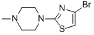 2-(4-METHYLPIPERAZIN-1-YL)-4-BROMOTHIAZOLE CAS#: 919352-66-2