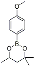 2-(4-Methoxyphenyl)-4,4,6-trimethyl-1,3,2-dioxaborinane, 4-(4,4,6-Trimethyl-1,3,2-dioxaborinan-2-yl)anisole CAS#: 934558-31-3