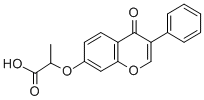 2-[(4-OXO-3-PHENYL-4H-CHROMEN-7-YL)OXY]PROPANOIC ACID CAS#: 99007-90-6