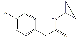 2-(4-aminophenyl)-N-cyclopropylacetamide CAS#: 926205-00-7