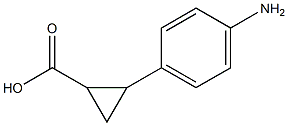 2-(4-aminophenyl)cyclopropanecarboxylic acid CAS#: 99060-12-5